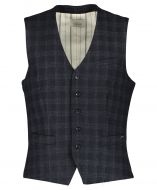 Dstrezzed gilet - slim fit - blauw