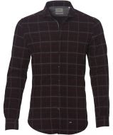 sale - Hensen overhemd - slim fit - bordo