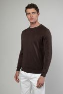 Nils pullover - slim fit - bruin