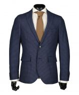 Matinique kostuum - slim fit - blauw