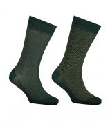 Jac Hensen sokken - 2 pack - groen