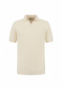 Dstrezzed polo - slim fit - ecru