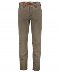 Meyer chino Dublin - modern fit - bruin
