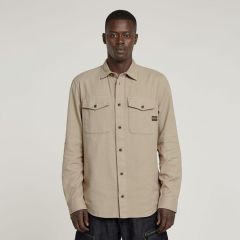 G-star Raw overshirt - slim fit - beige