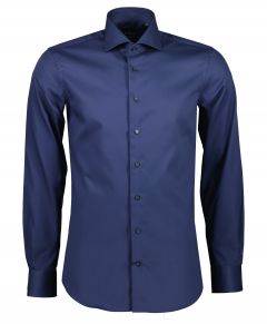 Nils overhemd - extra lang - blauw