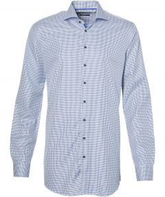 sale - Ledub overhemd - extra lang - blauw