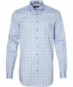sale - Ledub overhemd - extra lang - blauw 
