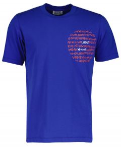 Loreak Mendian T-shirt - regular fit - blauw