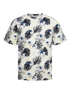 Jack & Jones T-shirt - regular fit - ecru