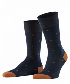 Falke sokken - dot - blauw