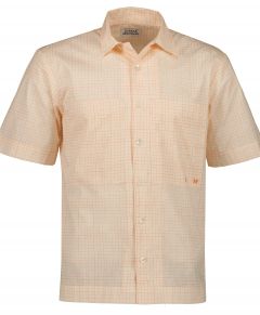 Loreak Mendian overhemd - modern fit - oranje