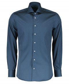 Nils overhemd - slim fit - blauw