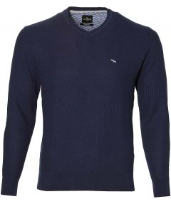 sale - Jac Hensen pullover - modern fit - blauw