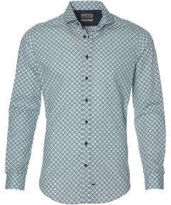 sale - Hensen overhemd - extra lang - blauw