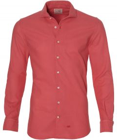 Hensen overhemd - extra lang - rood
