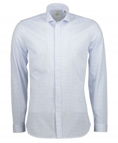 Nils overhemd - slim fit - blauw