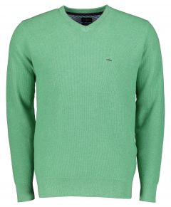 Jac Hensen pullover - modern fit - groen