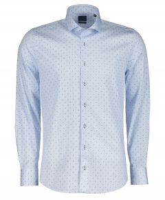 Nils overhemd - extra lang - blauw