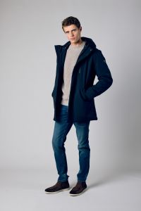 No Excess jack - modern fit - blauw