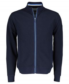 Jac Hensen vest - extra lang - blauw