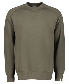 Hensen sweater - slim fit - groen