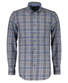 Jac Hensen overhemd - extra lang - blauw