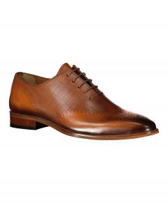 Jac Hensen Premium veterschoen - cognac