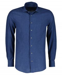 Nils overhemd - slim fit - blauw
