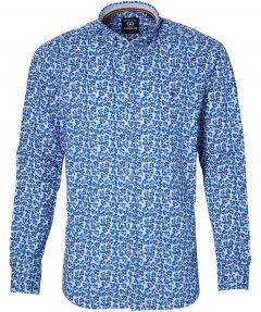 Lerros overhemd - modern fit - blauw