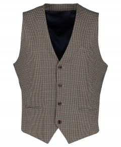 Hensen gilet - slim fit - beige