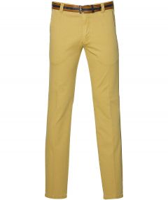 Meyer pantalon Bonn - modern fit - geel