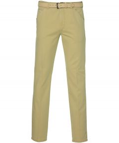 Meyer pantalon Chicago - modern fit - geel