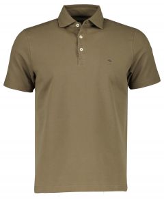 Jac Hensen polo - extra lang - bruin