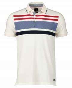 Jac Hensen polo - extra lang  - wit