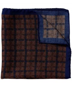 Jac Hensen pochet - bruin