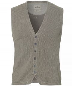 sale - Hensen gilet - slim fit - grijs 