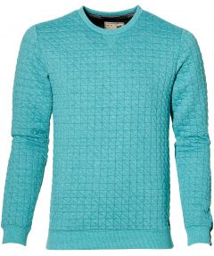 No Excess pullover - slim fit - blauw 