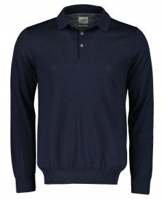 Jac Hensen Premium polo - slim fit - blauw