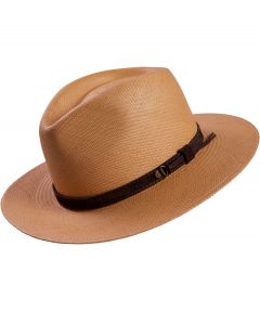 City Sport Panama hoed - cognac