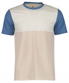 Anerkjendt t-shirt - modern fit - blauw