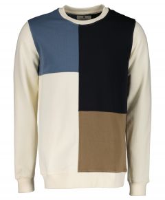 Anerkjendt pullover - slim fit - blauw
