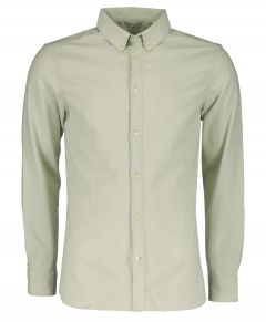 Knowdlegde Cotton overhemd - slim fit - groen
