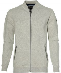 Jac Hensen vest - extra lang - grijs