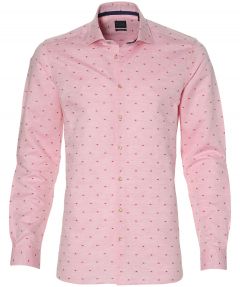Nils overhemd - extra lang - roze