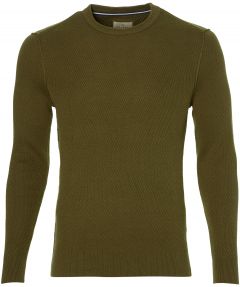 Hensen pullover - slim fit - groen