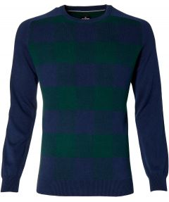 Jac Hensen pullover - modern fit - blauw