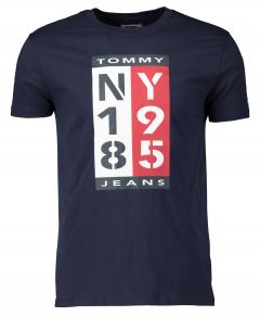 Tommy Jeans t-shirt - slim fit - blauw
