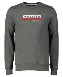 Tommy Jeans pullover - slim fit - grijs