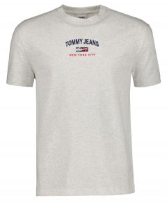 Tommy Jeans t-shirt - modern fit - grijs