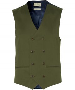 Hensen gilet - slim fit - groen